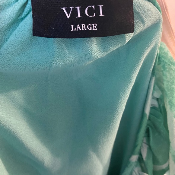 COPY - Teal VICI romper. Large - Picture 5 of 5